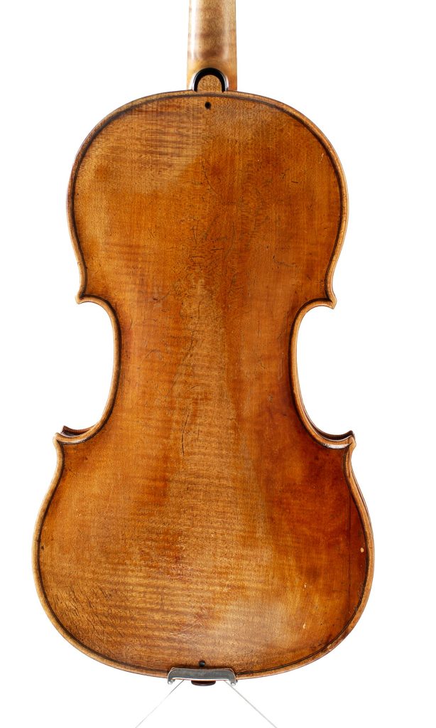 Violin by François Lupot, Orleans, circa 1770 — back