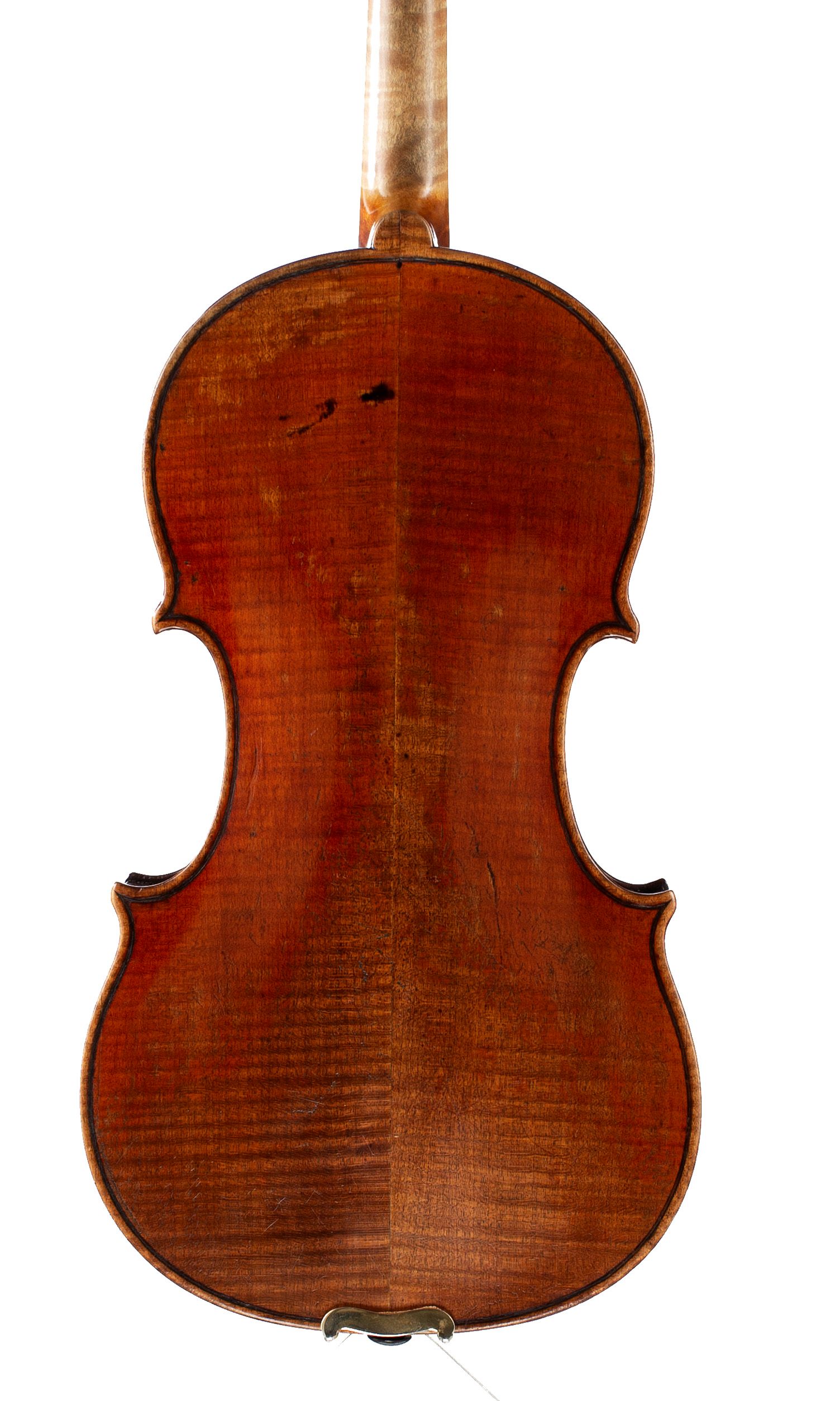 Violin by George Craske, London, circa 1870 — back