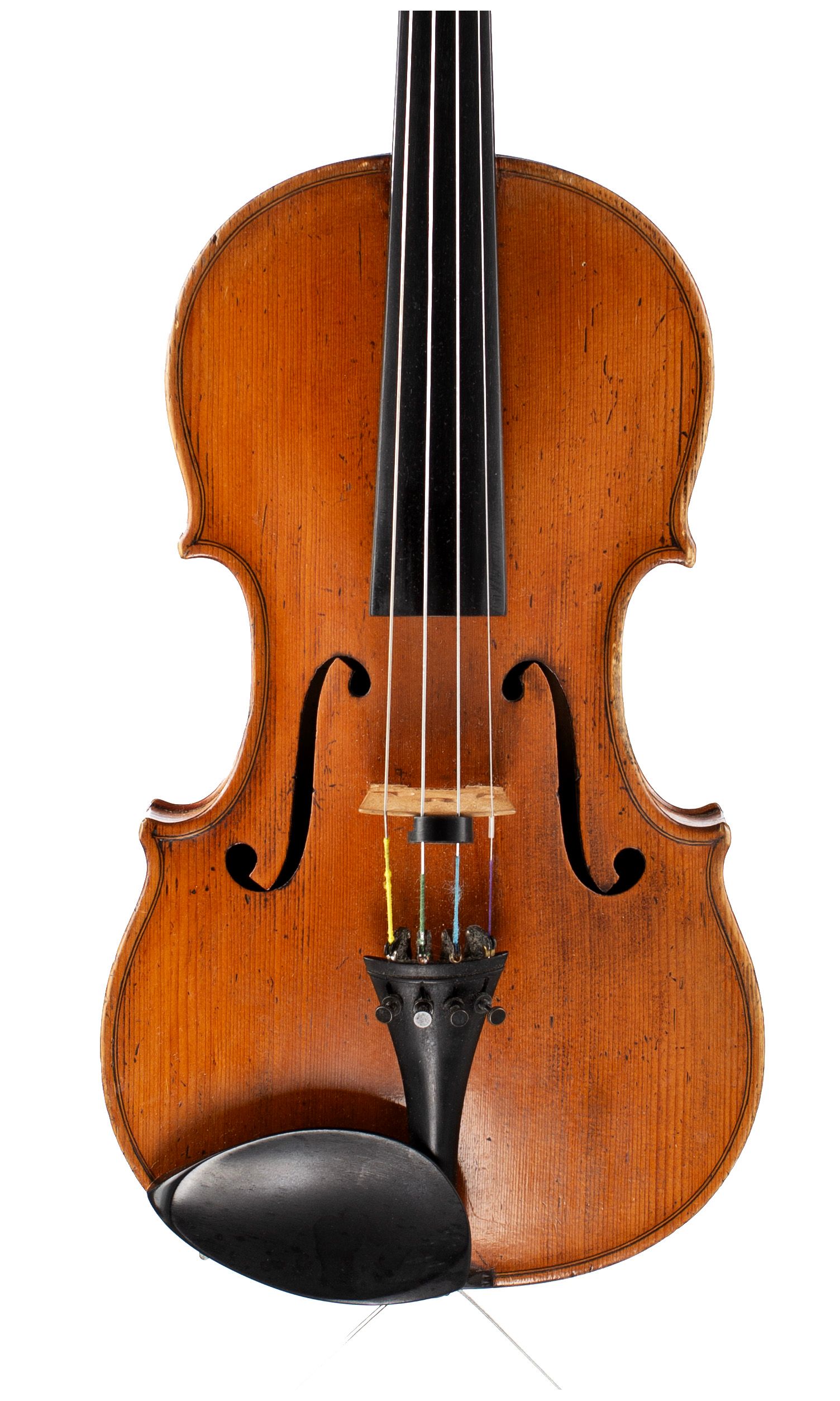 Violin by Thomas Hardie, Edinburgh, 1854 — front