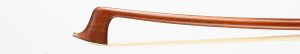 A silver-mounted violin bow by Marie Louis Piernot, Paris, 1910 — head and frog