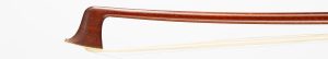 A silver-mounted violin bow by Pierre Hel, Lille, circa 1910 — head and frog