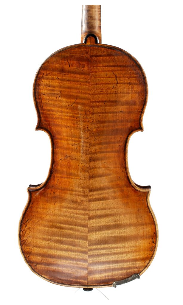 Violin by Nicola Gagliano, Naples, circa 1760 — back