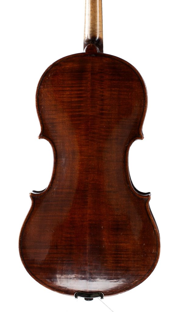 Violin by Biagio Marsigliese Caruana, Rome, 1912 — back