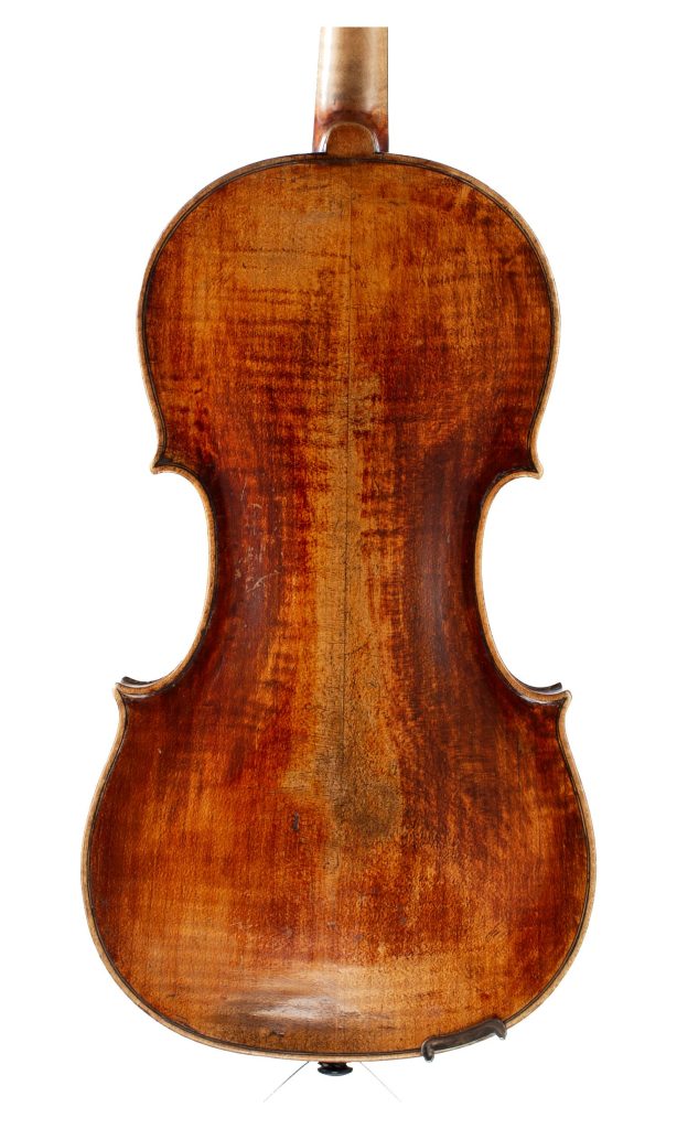 Violin by John Morris, Bath, 1790 — back
