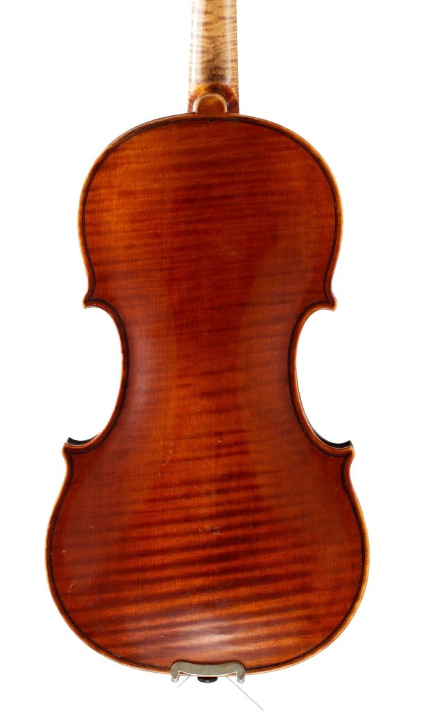 Violin by T. E. Hesketh, Manchester, 1931 — back