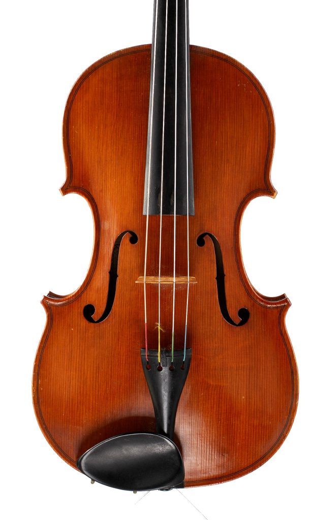 Viola by Colin G. Nicholls, London, 1979 — front