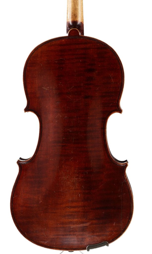 Viola, Workshop of Jérôme Thibouville-Lamy, Mirecourt, circa 1900 — back