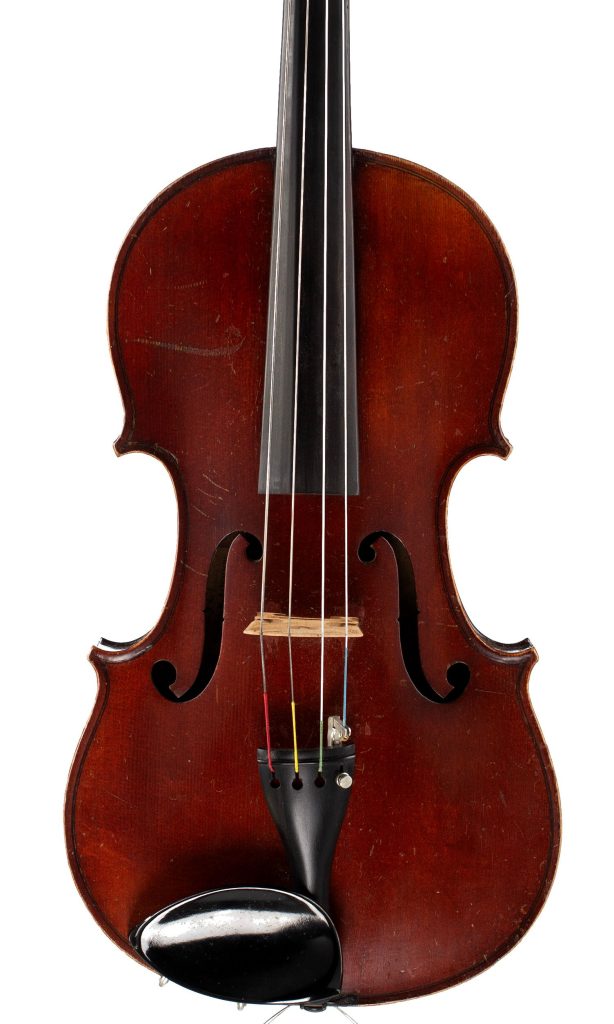 Viola, Workshop of Jérôme Thibouville-Lamy, Mirecourt, circa 1900 — front