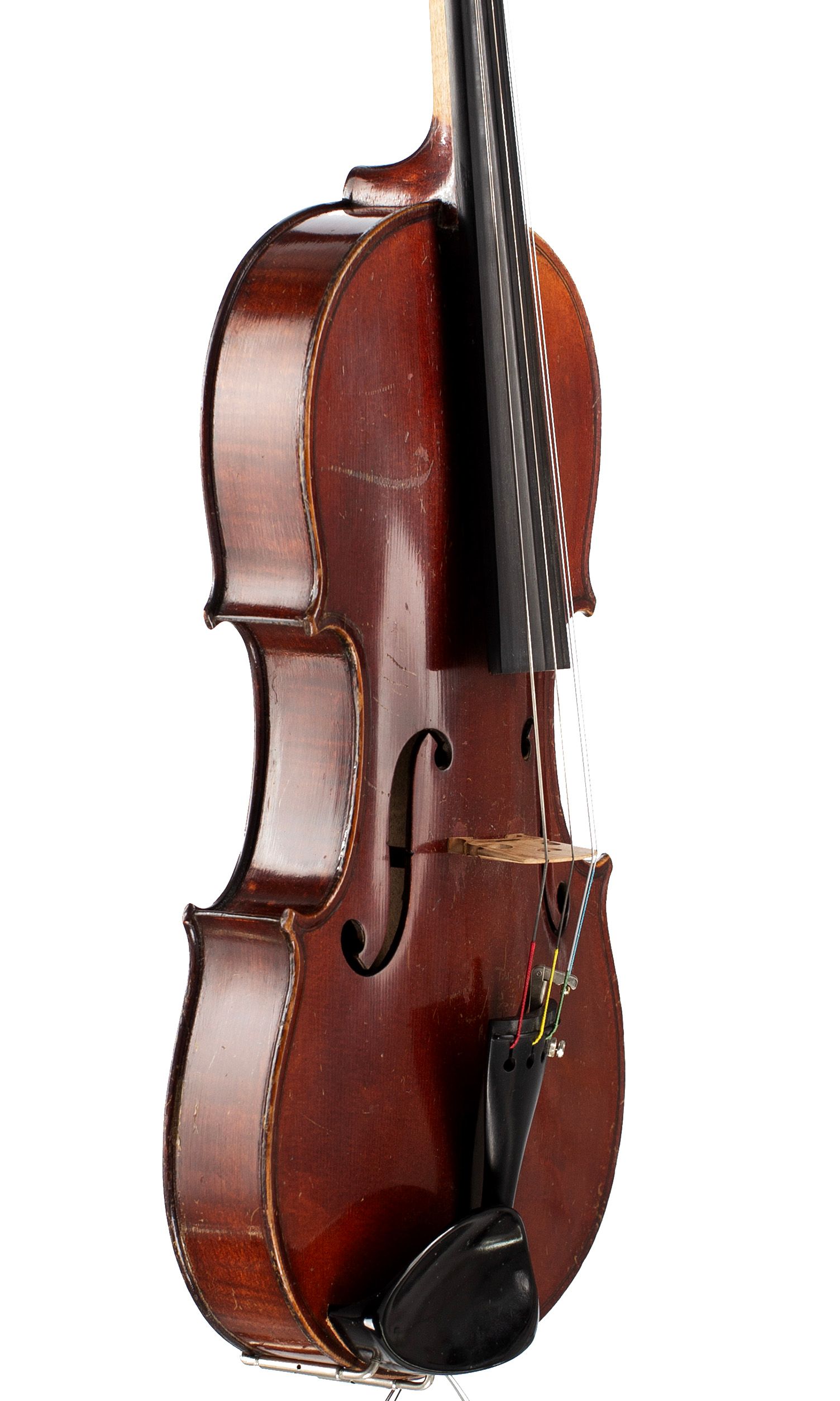 Viola, Workshop of Jérôme Thibouville-Lamy, Mirecourt, circa 1900 — angled view, 60°