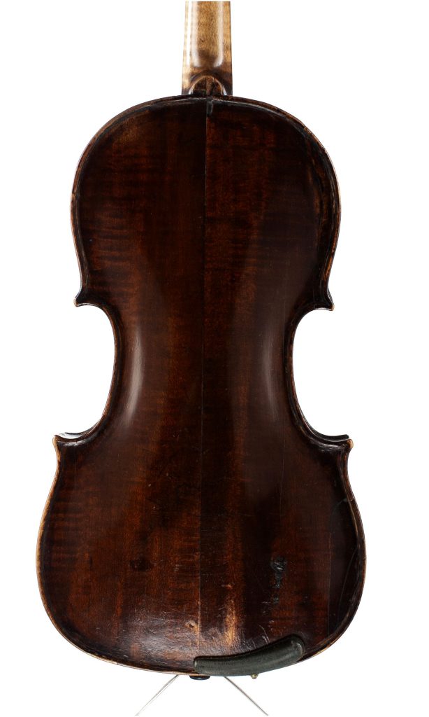 Violin by Joseph Ruddiman, Aberdeen, 1773 — back