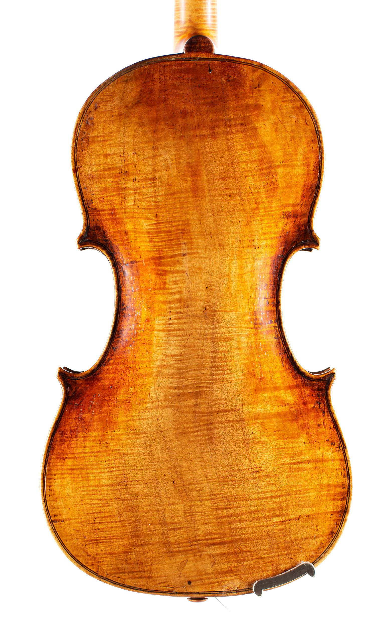 Violin by Giovanni Battista Guadagnini, Turin, circa 1771 — back