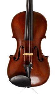 Violin, by Job Ardern, Wilmslow, circa 1875 — front