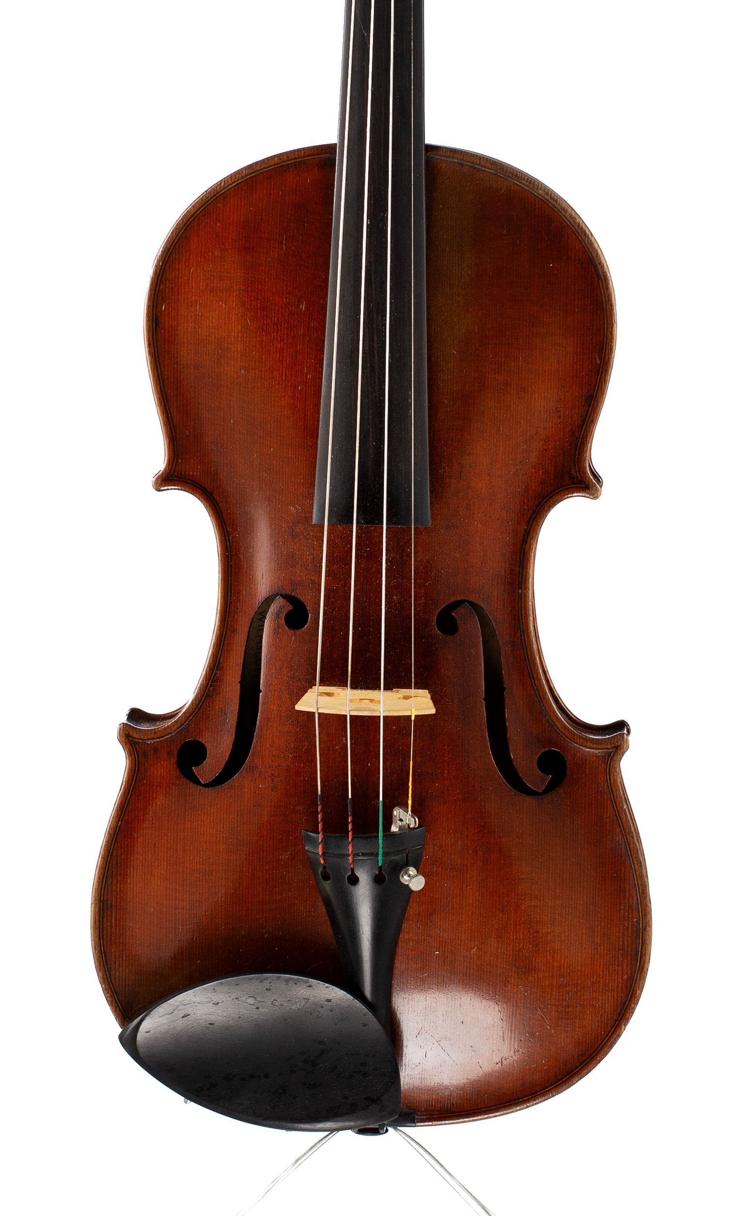 Violin, by Job Ardern, Wilmslow, circa 1875 — front
