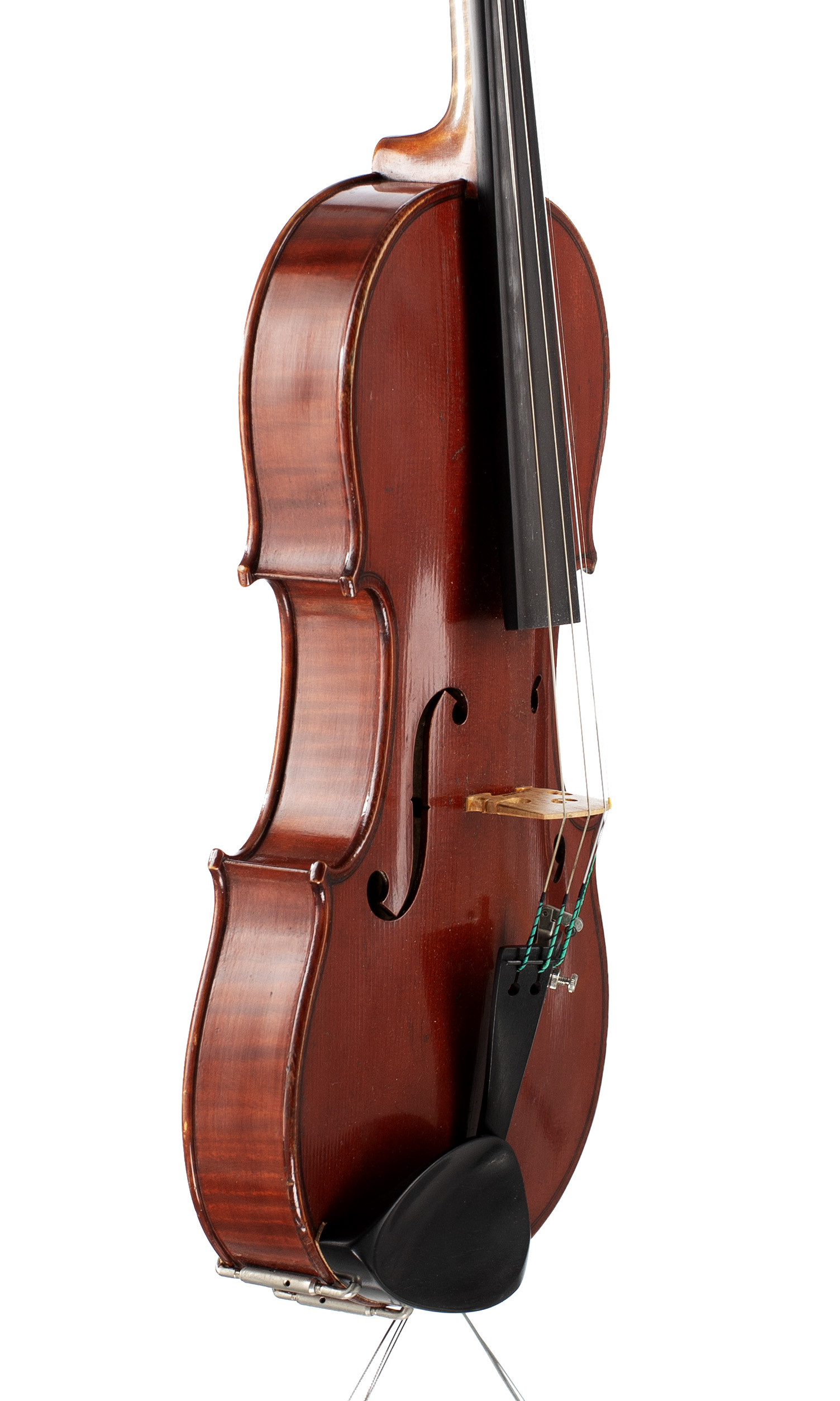 A violin by Gand & Bernardel Fréres, Paris, 1881 — angled view, 60°