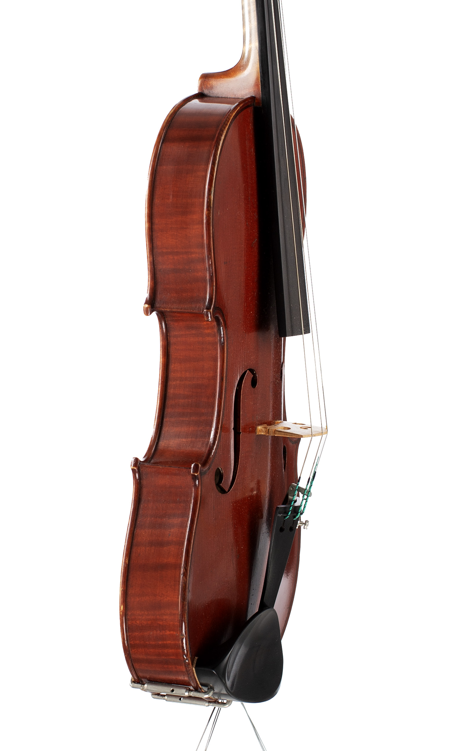 A violin by Gand & Bernardel Fréres, Paris, 1881 — angled view, 70°