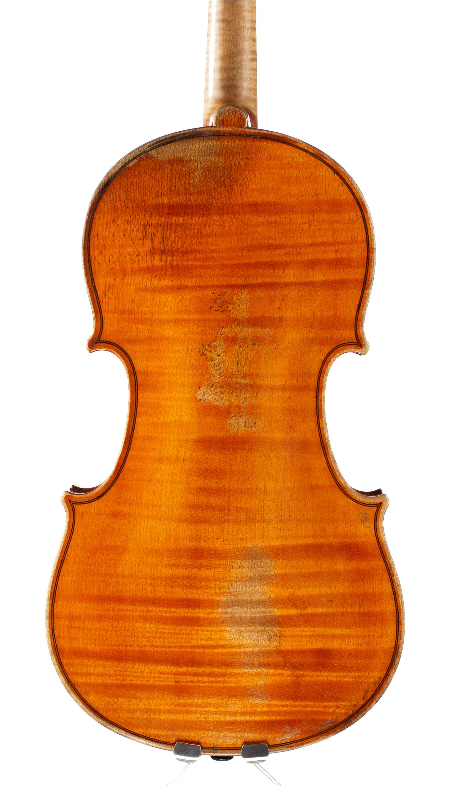 Violin, Workshop of Grandjon, Mirecourt, circa 1860 — back