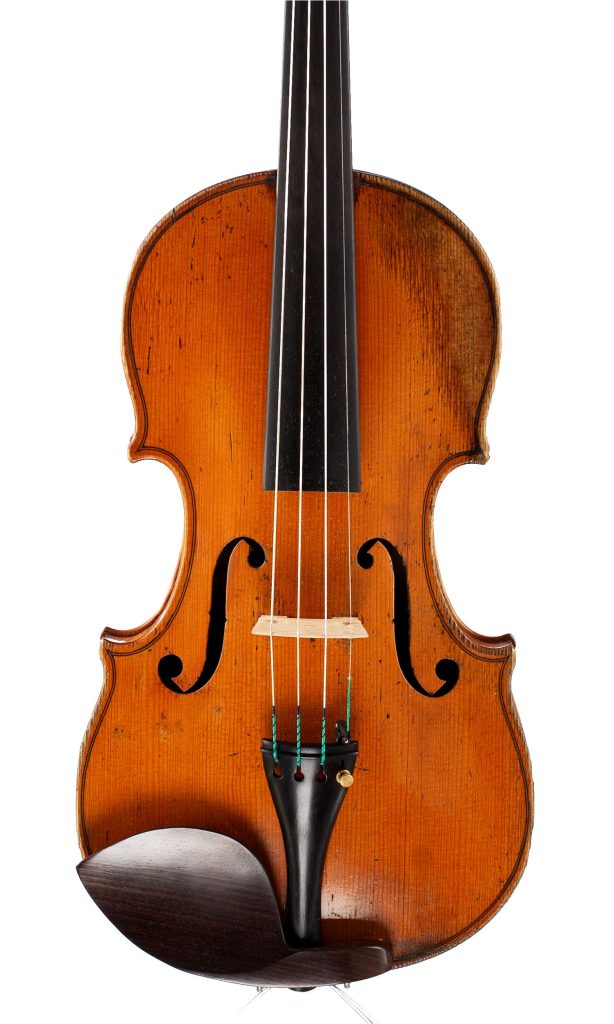 Violin, Workshop of Grandjon, Mirecourt, circa 1860 — front