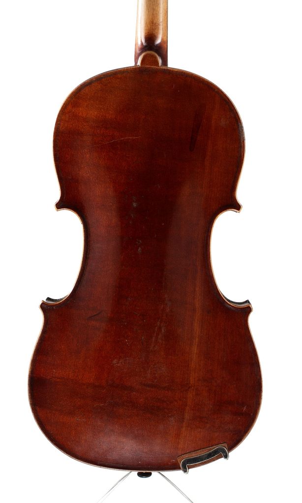 Violin, Workshop of Jérôme Thibouville-Lamy, Mirecourt, circa 1890 — back