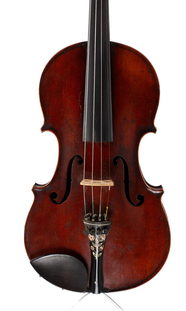 Violin, Workshop of Jérôme Thibouville-Lamy, Mirecourt, circa 1890 — front