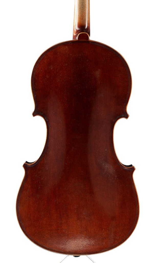 Violin, Workshop of Jérôme Thibouville-Lamy, Mirecourt, circa 1890 — back