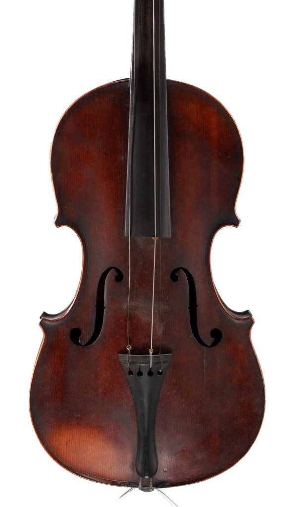 Violin, Workshop of Jérôme Thibouville-Lamy, Mirecourt, circa 1890 — front