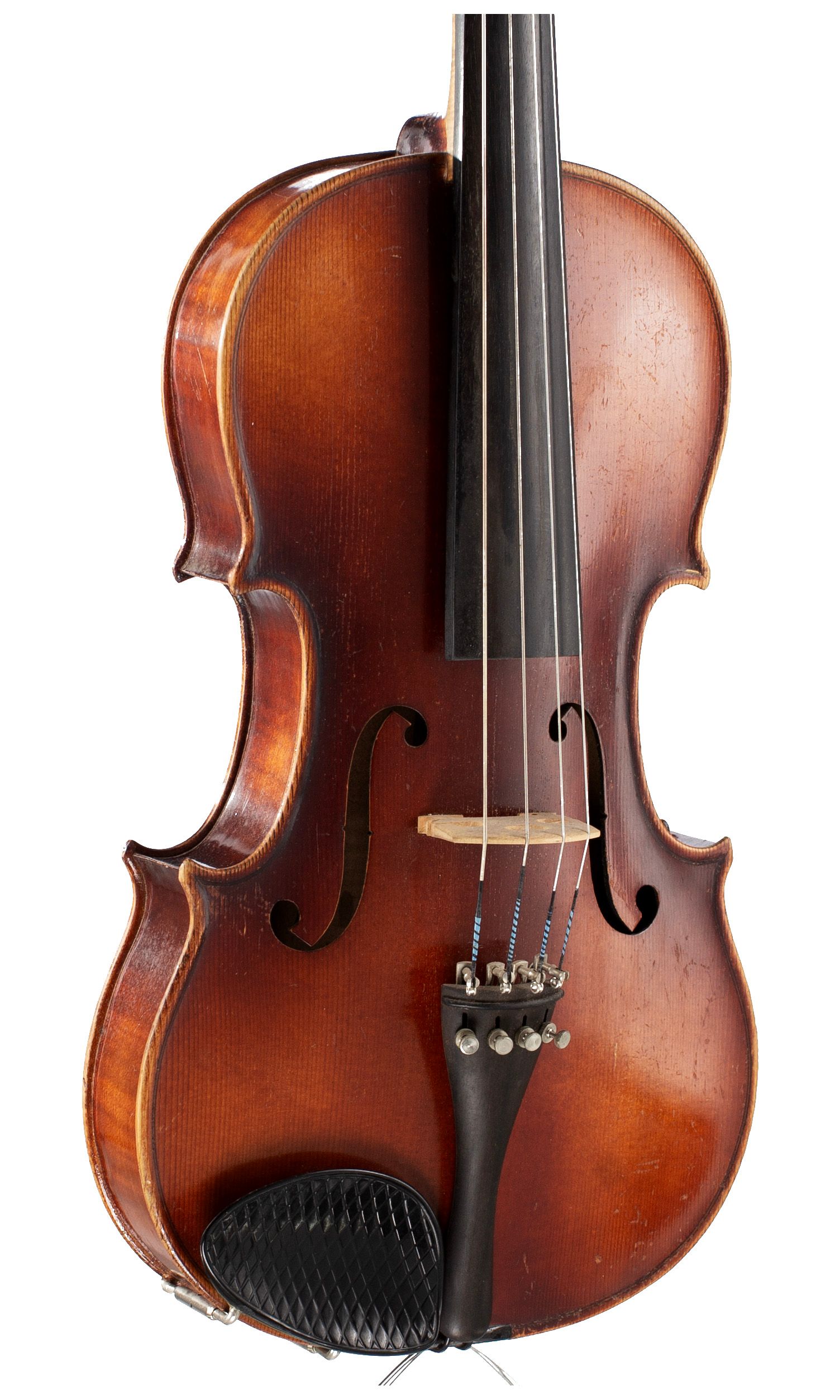 Viola by E. R. Pfretzschner, Germany, 1964 — angled view, 30°