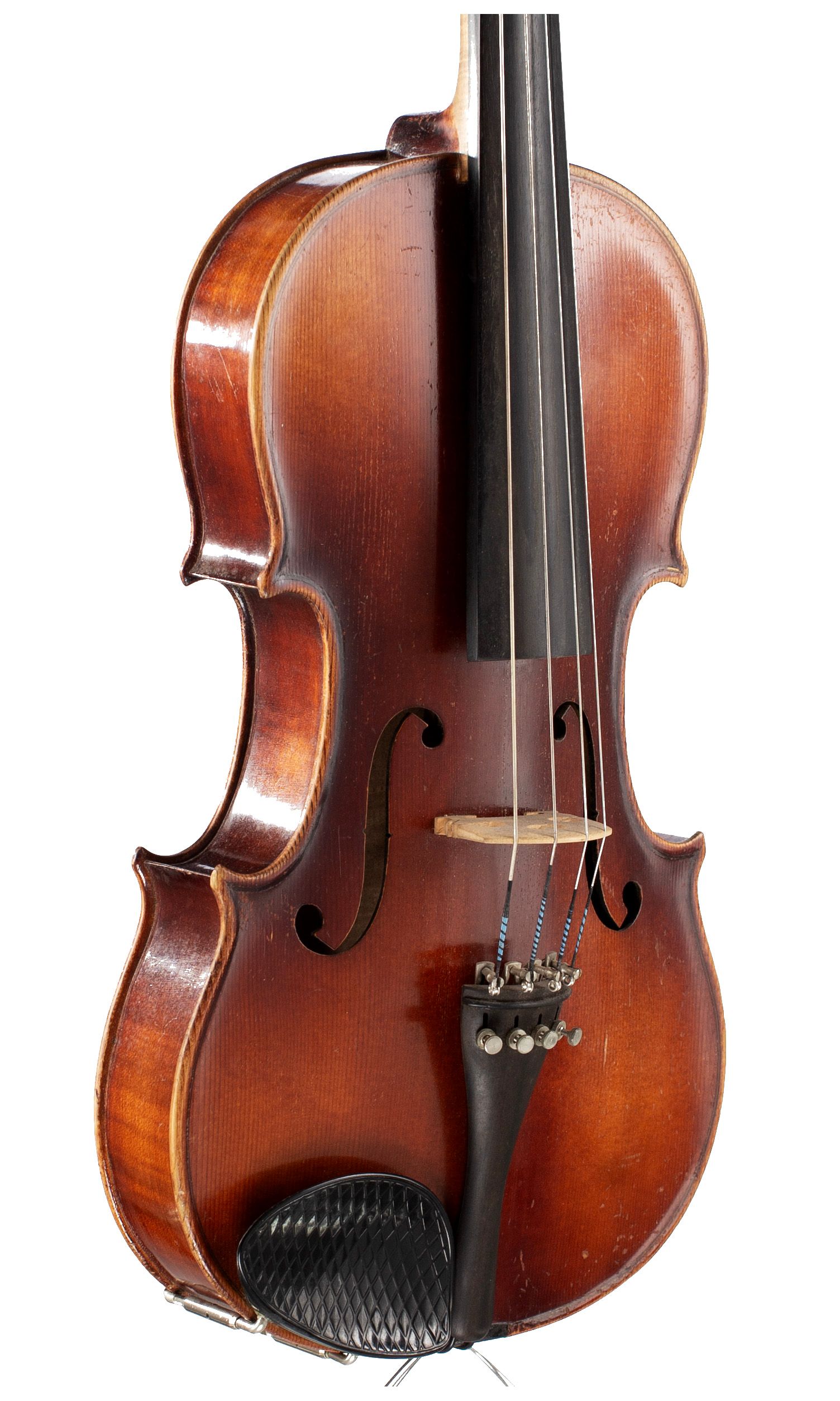 Viola by E. R. Pfretzschner, Germany, 1964 — angled view, 40°