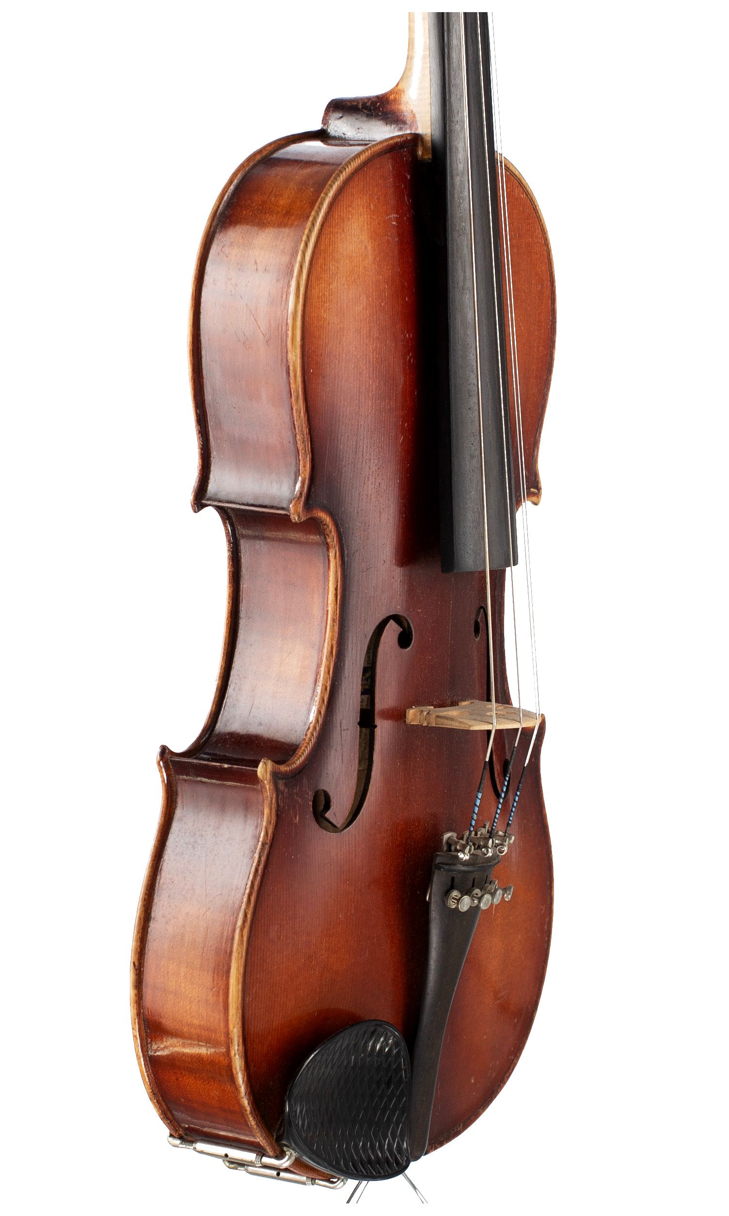 Viola by E. R. Pfretzschner, Germany, 1964 — angled view, 60°