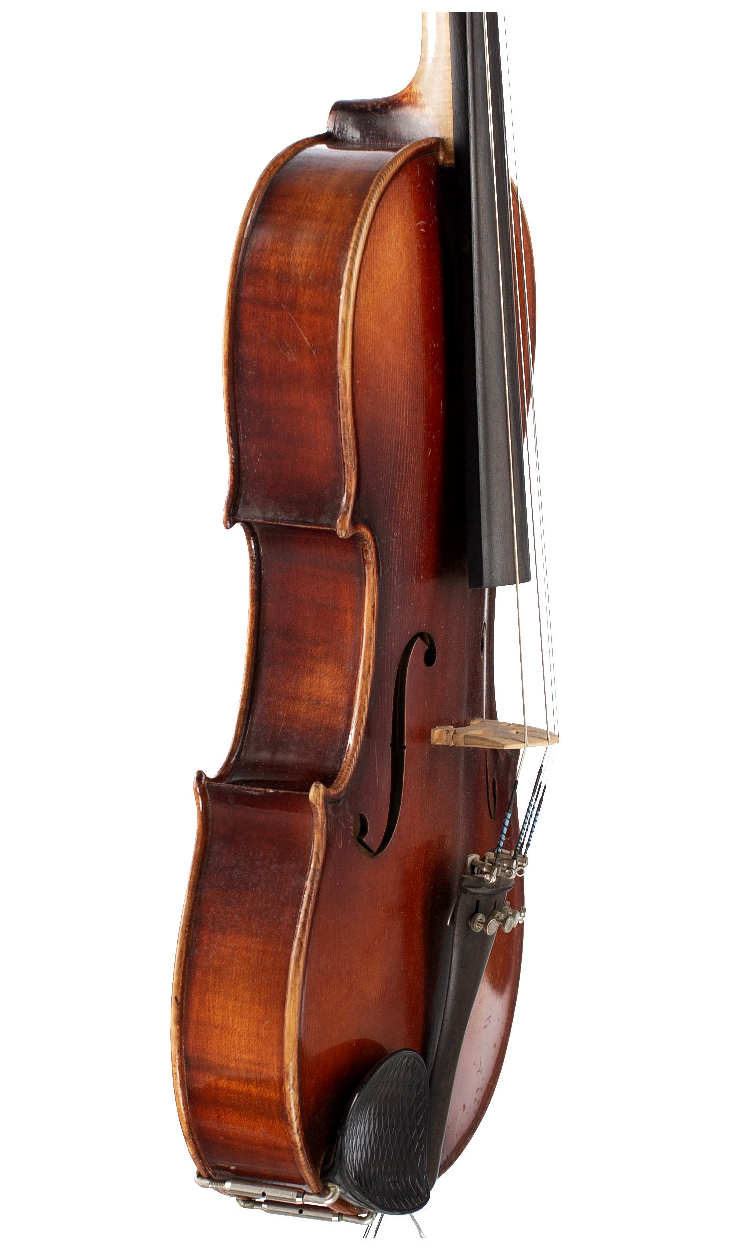 Viola by E. R. Pfretzschner, Germany, 1964 — angled view, 70°