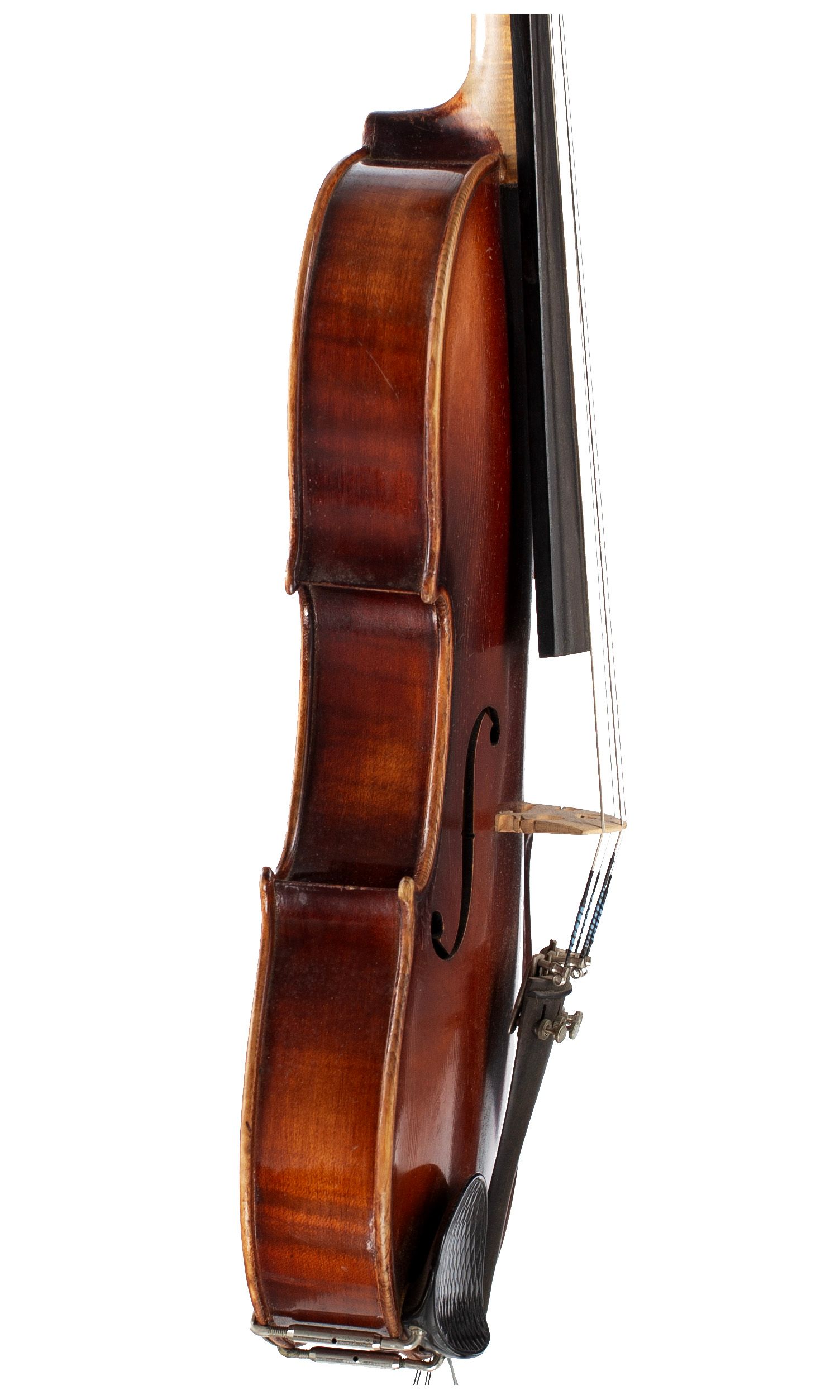 Viola by E. R. Pfretzschner, Germany, 1964 — angled view, 80°