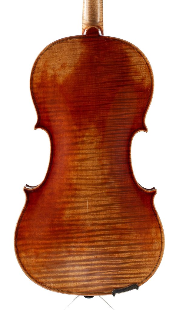 Viola by Otto Bruckner, Markneukirchen, circa 1960 — back