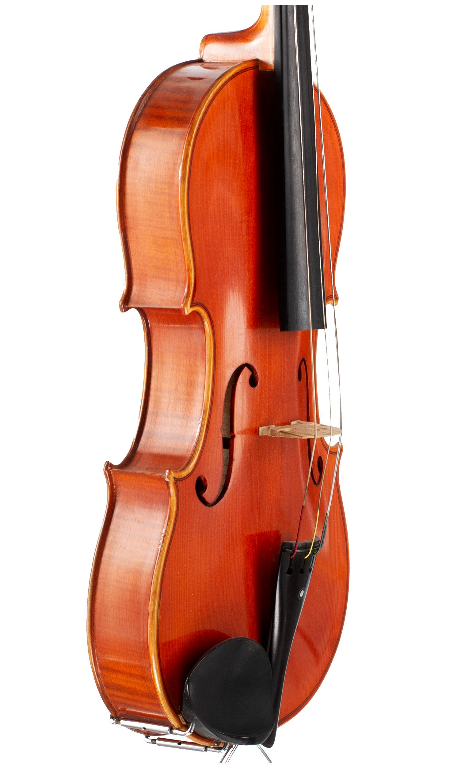 Viola, Workshop of Franz Sandner, Germany, 1986 — angled view, 60°