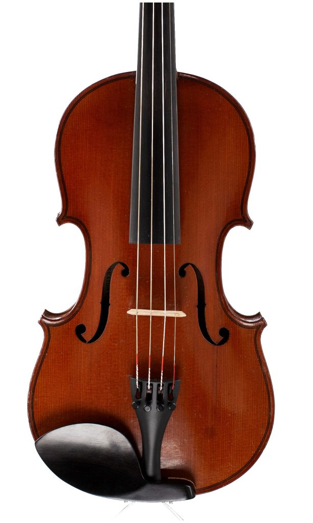 Violin, Workshop of Jérôme Thibouville-Lamy, Mirecourt, circa 1900 — front