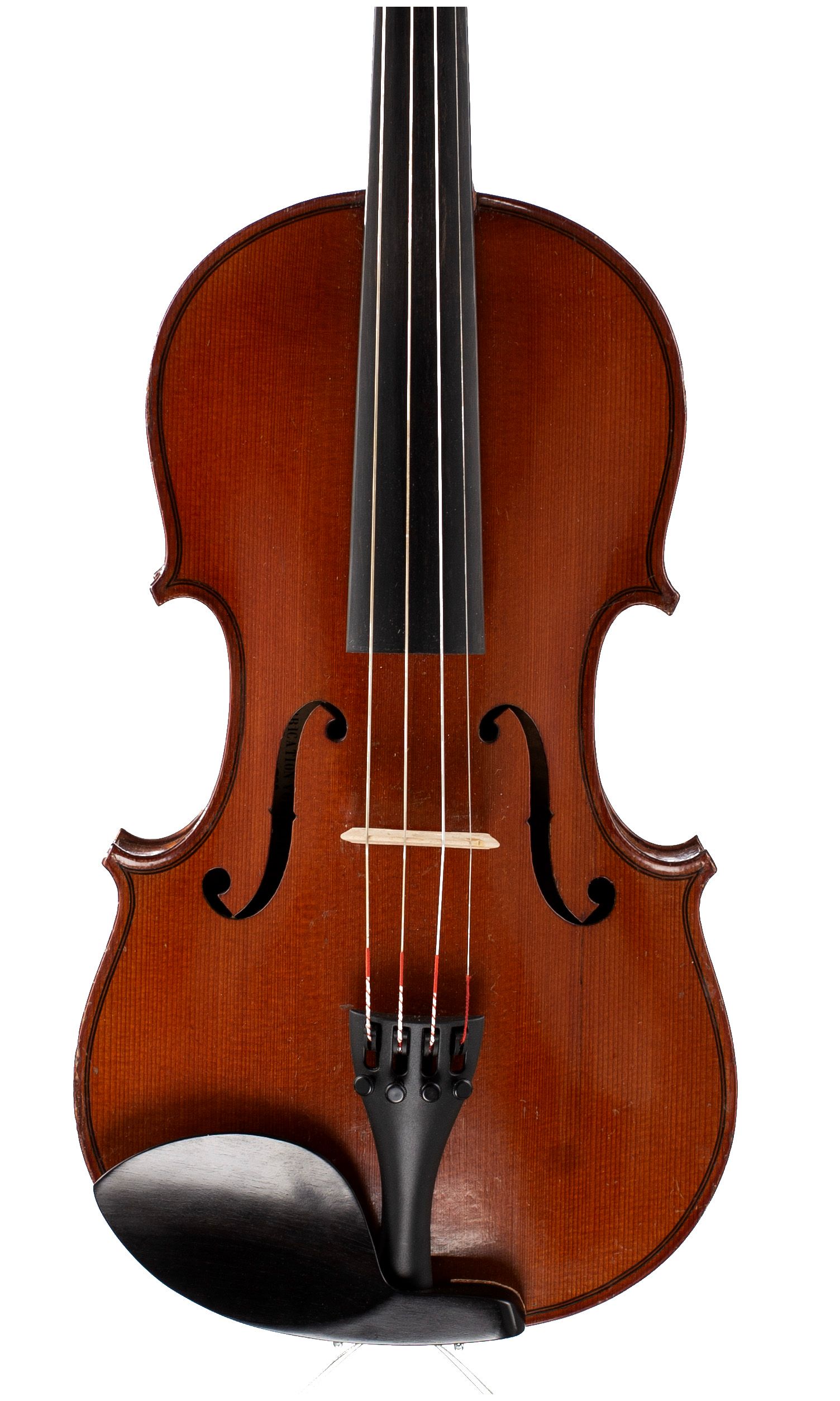 Violin, Workshop of Jérôme Thibouville-Lamy, Mirecourt, circa 1900 — front
