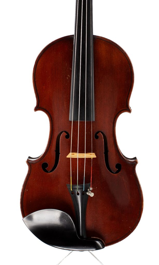 Violin, Workshop of Jérôme Thibouville-Lamy, Mirecourt, circa 1890 — front