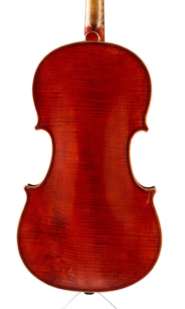 Violin, Workshop of Jérôme Thibouville-Lamy, Mirecourt, circa 1890 — back