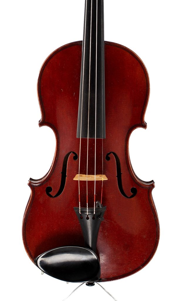 Violin, Workshop of Jérôme Thibouville-Lamy, Mirecourt, circa 1900 — front