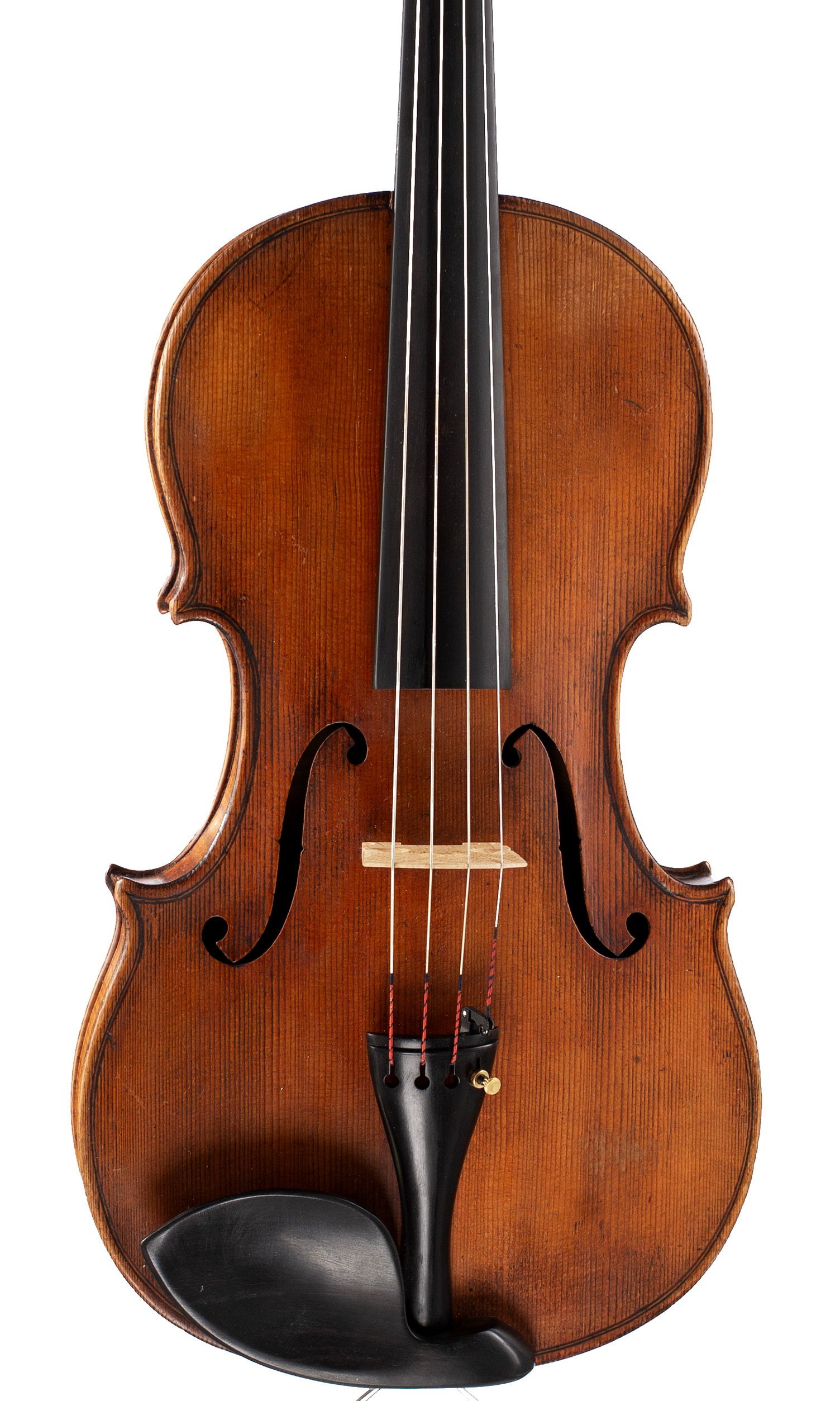 Viola by George Craske, England, circa 1860 — angled view, 10°
