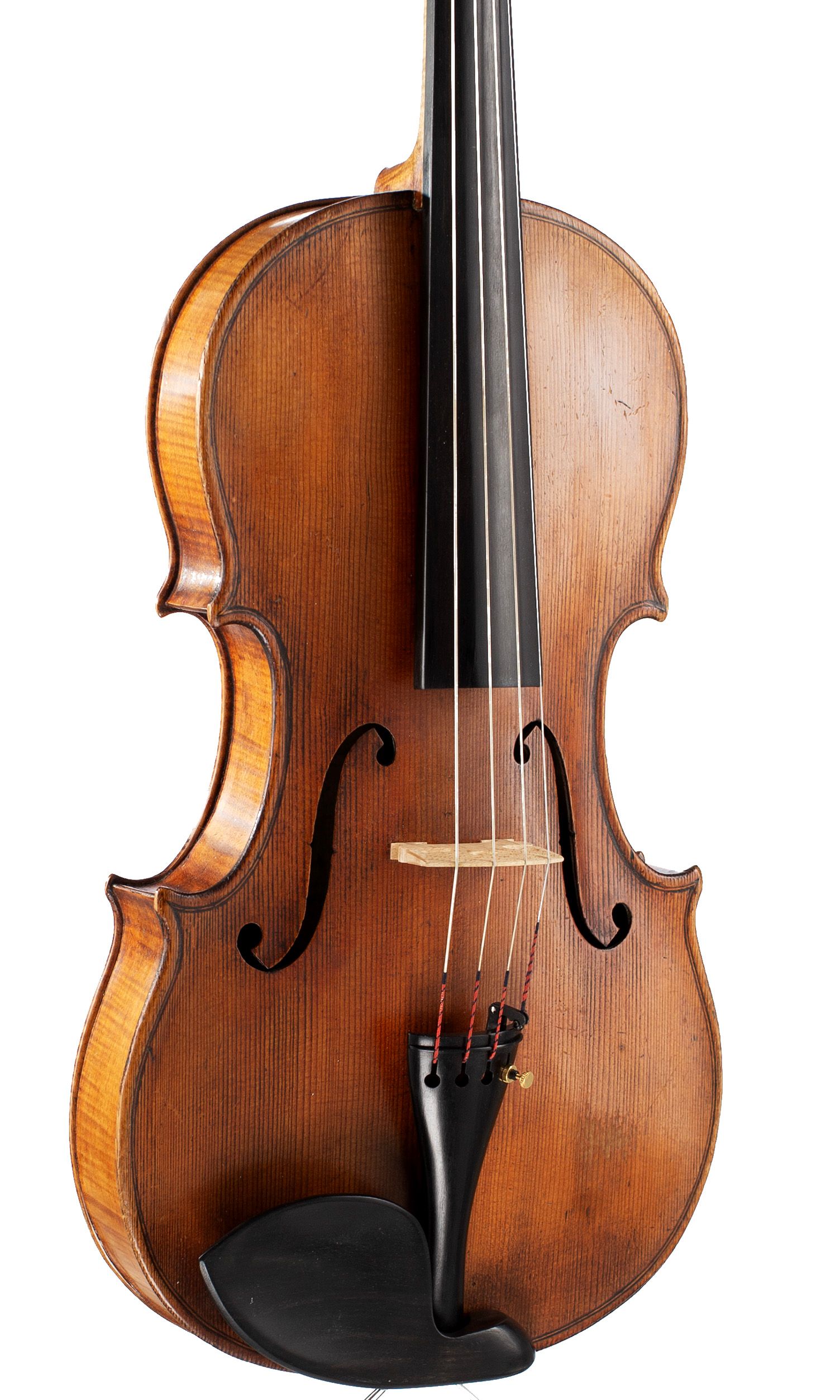 Viola by George Craske, England, circa 1860 — angled view, 30°
