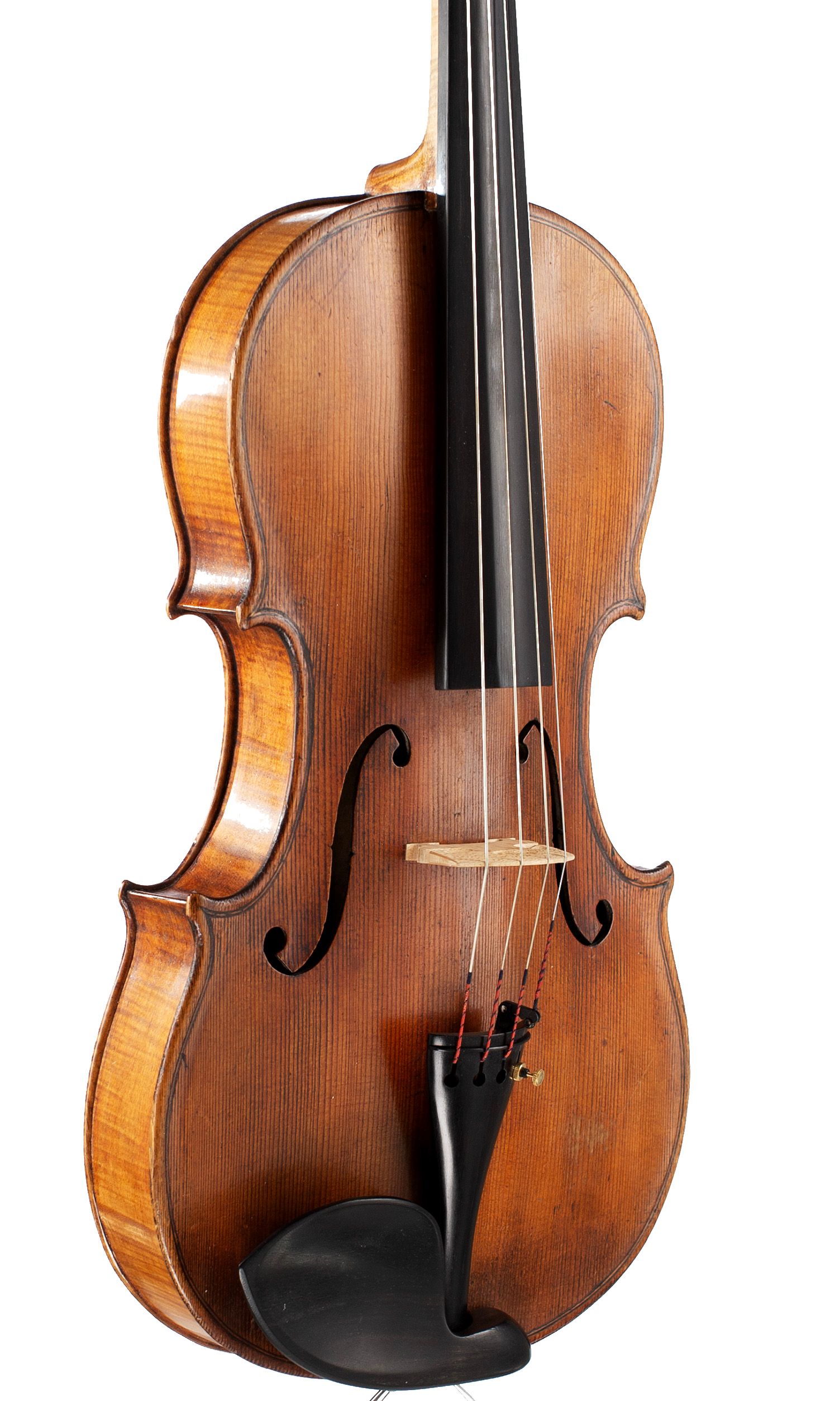 Viola by George Craske, England, circa 1860 — angled view, 40°