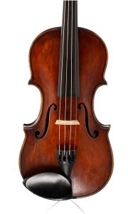 Violin by W M Harrison, Batley, 1909 — front