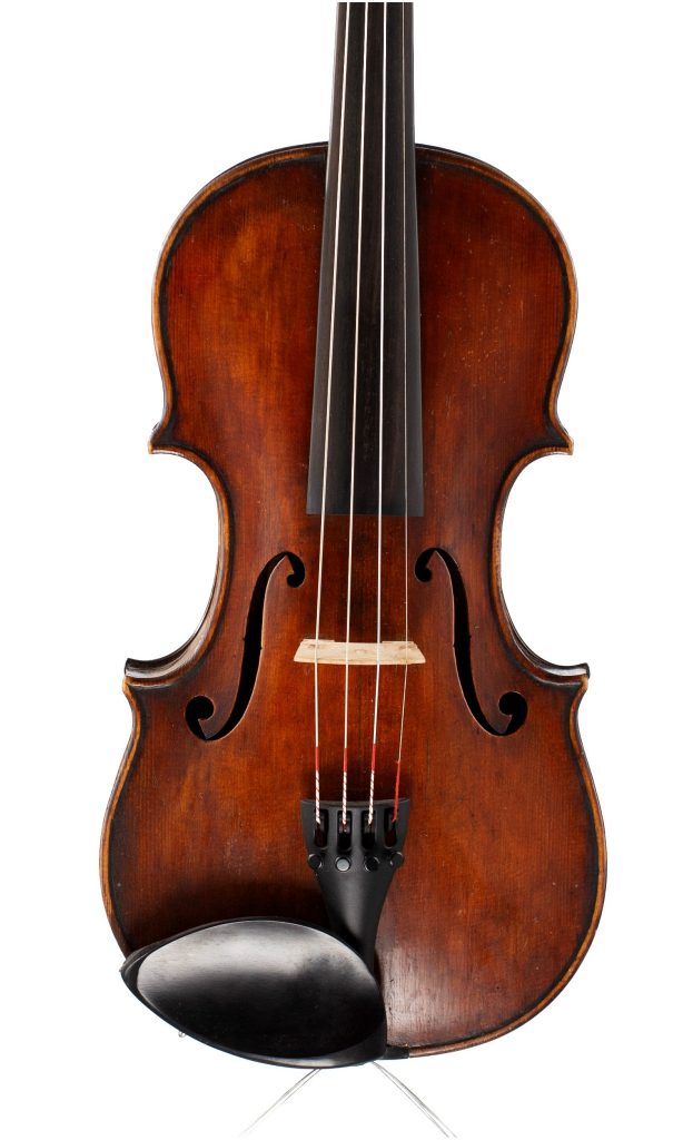 Violin by W M Harrison, Batley, 1909 — front