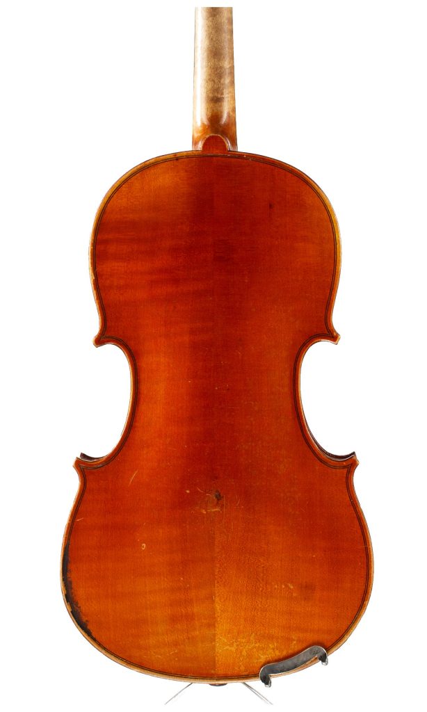 Three-quarter sized violin, Workshop of Jérôme Thibouville-Lamy, Mirecourt, circa 1900 — back