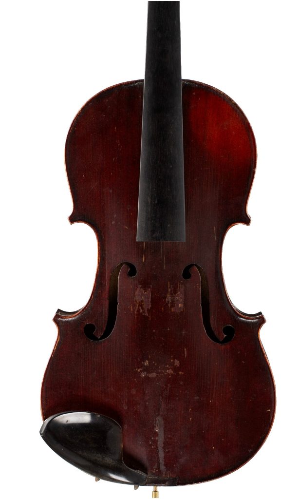 Violin, Workshop of Jérôme Thibouville-Lamy, Mirecourt, circa 1900 — front