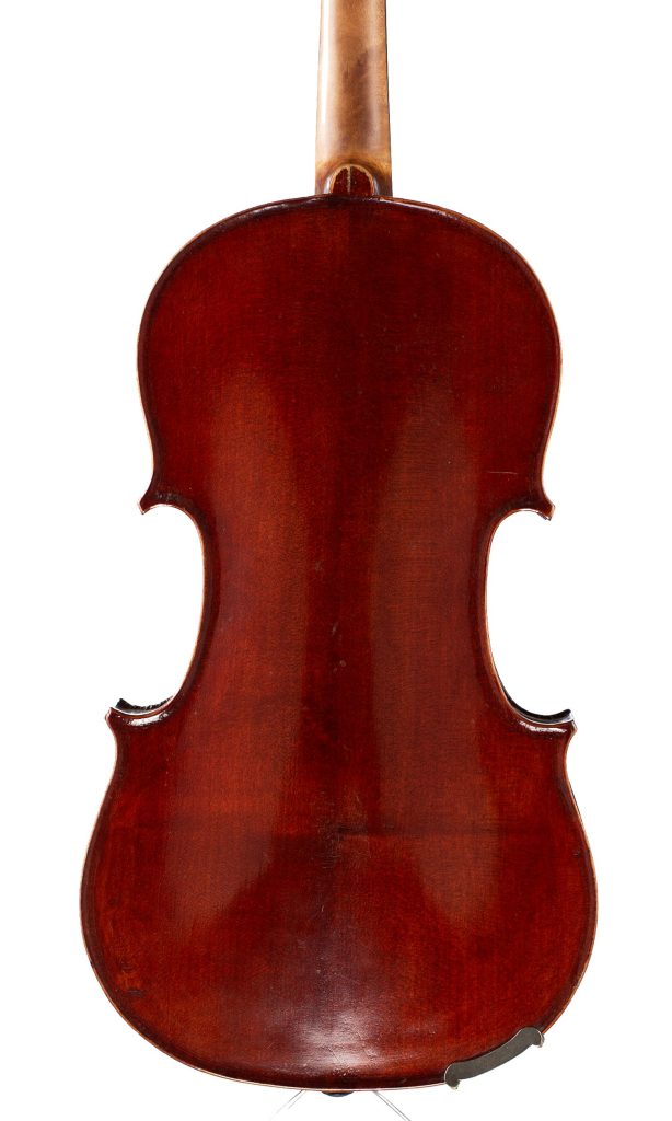 Violin, Workshop of Jérôme Thibouville-Lamy, Mirecourt, circa 1900 — back