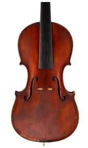 Violin by Dante and Alfredo Guastalla, Reggiolo Emilia, 1928 — front