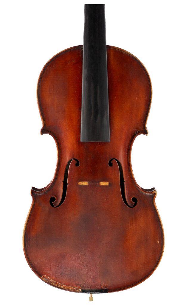 Violin by Dante and Alfredo Guastalla, Reggiolo Emilia, 1928 — front