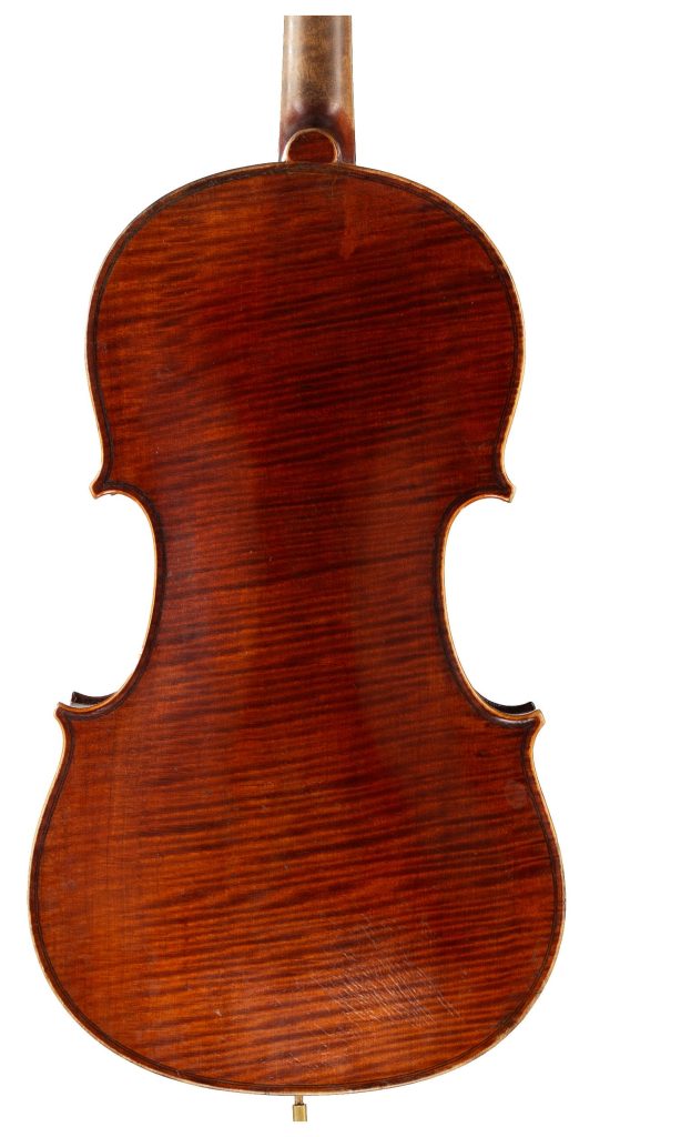 Violin, Workshop of Jérôme Thibouville-Lamy, Mirecourt, circa 1920 — back