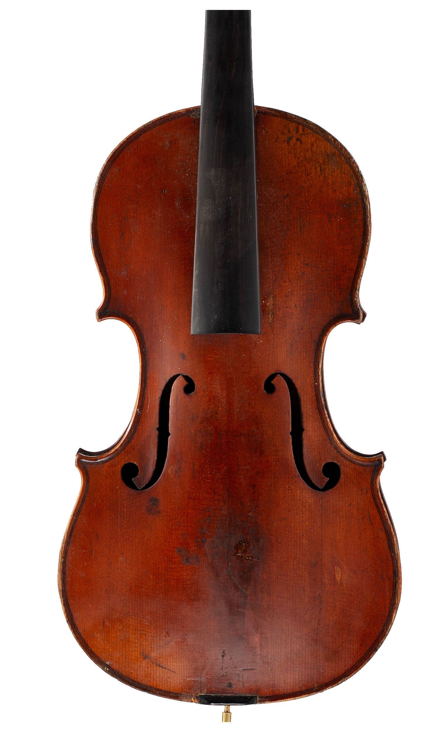 Violin, Workshop of Jérôme Thibouville-Lamy, Mirecourt, circa 1920 — front