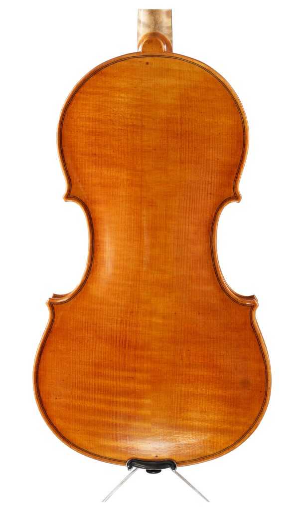 A violin by Calum Thomson, Edinburgh, 2023 — back